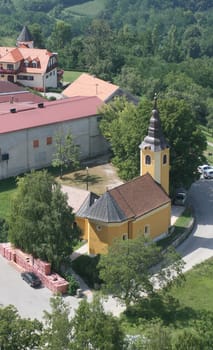 Parish Church of Saints Michael and Anne in Gornje Prekrižje, Croatia