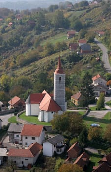 Parish Church of Saint Nicholas in Hrascina, Croatia