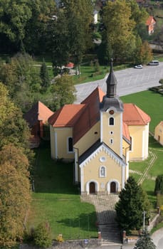 Parish Church of Saint Mary Magdalene in Ivanec, Croatia