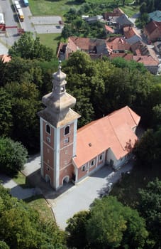 Parish Church of Our Lady of the Snow in Dubovac, Karlovac, Croatia