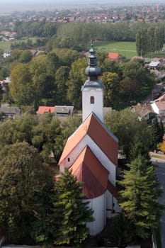 Parish Church of Our Lady of Snows in Kutina, Croatia