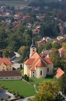 Parish Church of Saint Mary Magdalene in Ivanec, Croatia