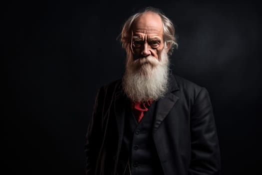 Insightful Old psychoanalyst. Mental support health. Generate Ai