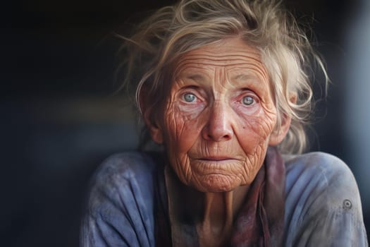 Experienced Older person. People mature woman. Generate Ai