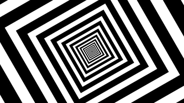Abstract black strokes. Computer generated 3d render