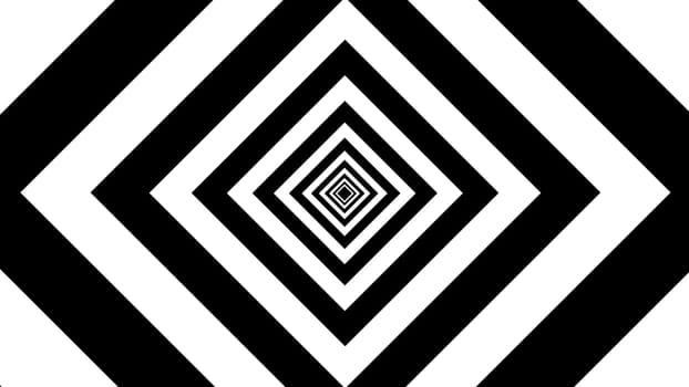 Abstract black strokes. Computer generated 3d render