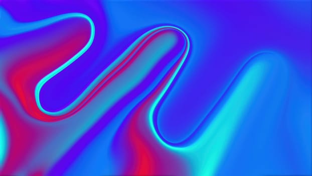 Liquid colorful background. Computer generated 3d render