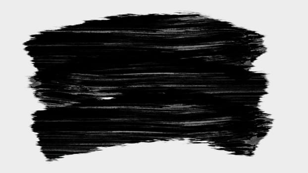 Brush grunge stroke. Computer generated 3d render