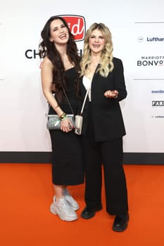 Vanessa and Ina, Couple on Tour, Channel Aid Live in Concert by JBL at Elbphilharmonie on January 12, 2024 in Hamburg