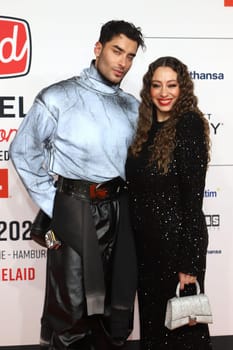Toni Mahfud, Claudia Midolo, Channel Aid Live in Concert by JBL at Elbphilharmonie on January 12, 2024 in Hamburg