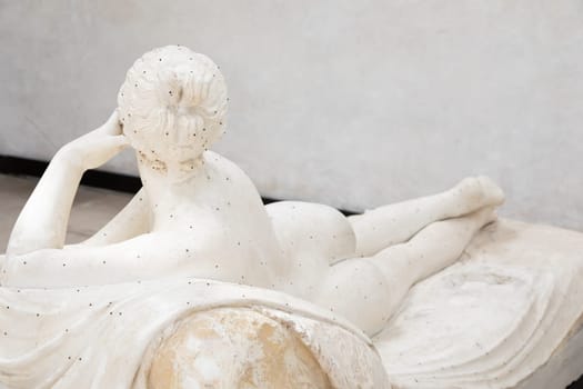 Possagno, Italy - June 2022: lying Venus - Najade Giacente - by Antonio Canova, 1816