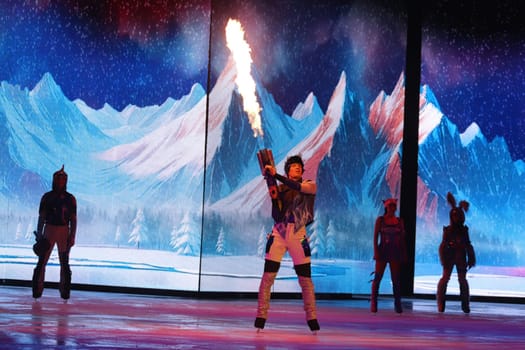 Impressions from the show,Premiere Holiday on Ice,NO LIMITS,Barclay Cards Arena Hamburg,08.02.2024