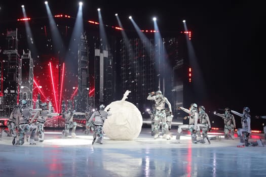 Impressions from the show,Premiere Holiday on Ice,NO LIMITS,Barclay Cards Arena Hamburg,08.02.2024