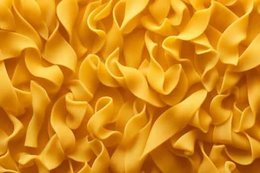 Vibrant Pasta yellow banner. Menu wheat. Generate Ai