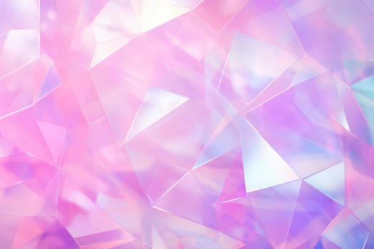 Soft Pink dusted holographic slime. Digital pearl. Generate Ai