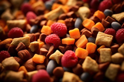 Pet food pot. Animal dish meal. Generate Ai