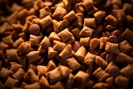 Practical Pet food pot. Animal dish meal. Generate Ai