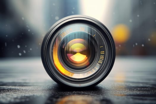 Clear Photo lens. Glass video studio. Generate Ai