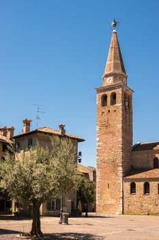 The Basilica of Sant'Eufemia in the town of Grado, Friuli, Italy, dating back to the 6th century.