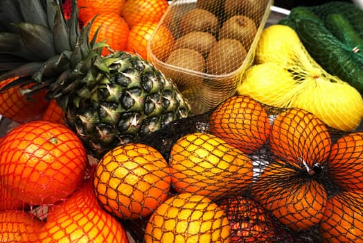 Fresh healthy organic oranges