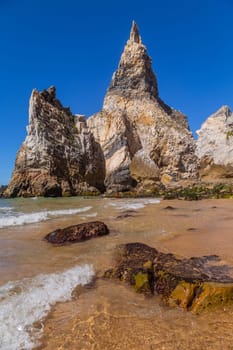 Praia da Ursa (Ursa Beach), in Sintra near Lisbon in Portugal.