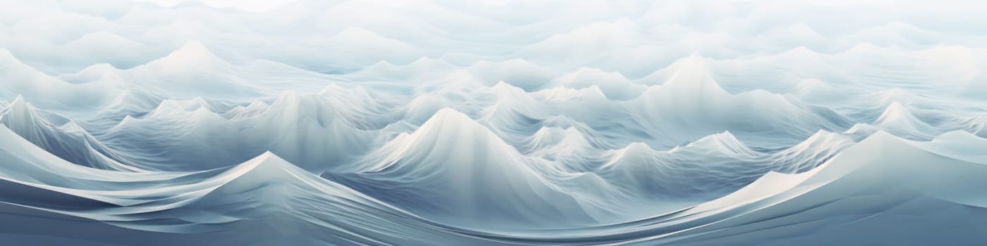 Tech blue topographic 3d relief abstract background. Generative AI design