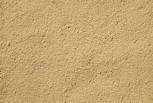 harmonic background of orange painted house wall