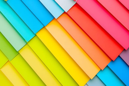 Colorful sheet paper swatch, full-frame background. Neural network generated in January 2024. Not based on any actual scene or pattern.
