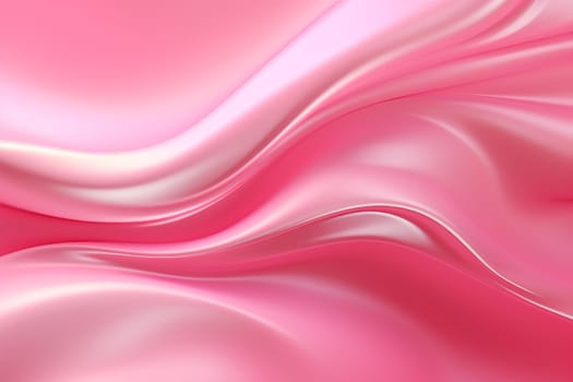 Whimsical Pink abstract background. Soft fashion. Generate Ai