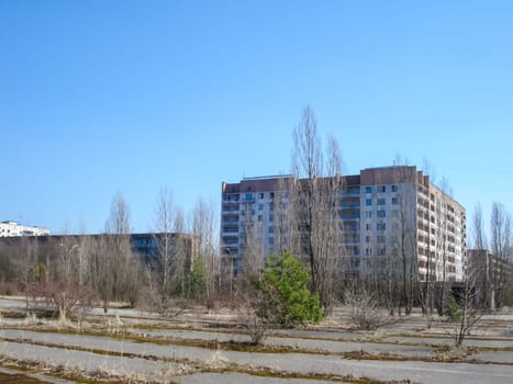Abandoned area in Pripyat, Abandoned buildings and objects as a result of the Chernobyl nuclear accident