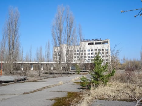 Abandoned area in Pripyat, Abandoned buildings and objects as a result of the Chernobyl nuclear accident
