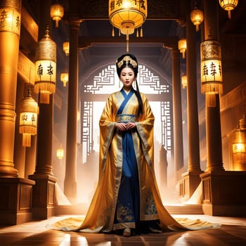 chinese lifestyle with food and persons