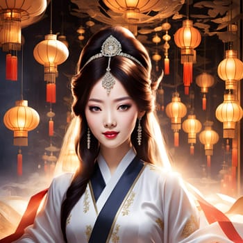 chinese lifestyle with food and persons