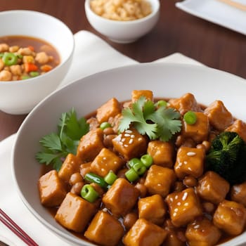 chinese lifestyle with food and persons