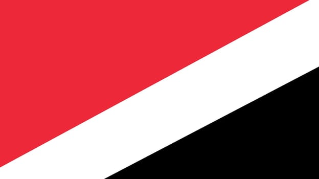flag of Sealand. National flag of Sealand on fabric surface. National symbol of small state on textured background. Fabric texture. Principality of Sealand. Island country