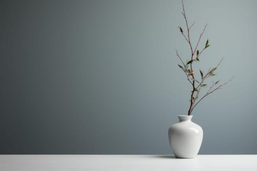 Elegant Minimalist arrangement geometric. Concept creative. Generate Ai