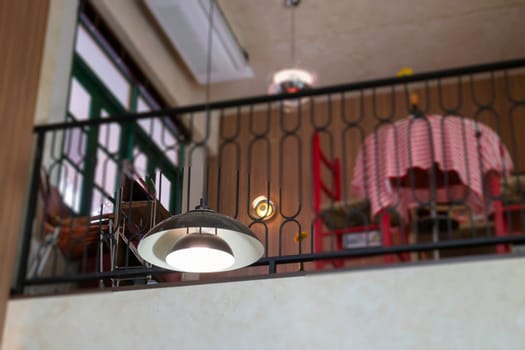 Retro romantic cafe and restaurant decoration, stock photo