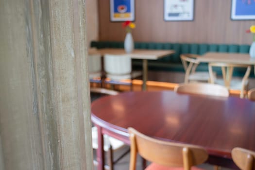 Retro romantic cafe and restaurant decoration, stock photo