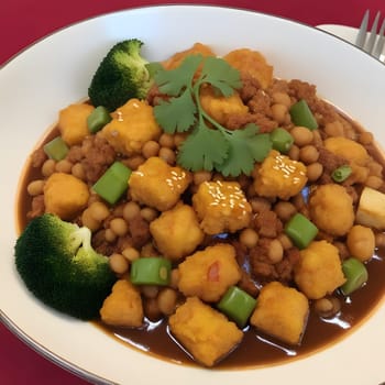 chinese lifestyle with food and persons