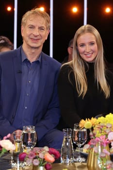 Ingolf Lück,Lily Lück,NDR Talkshow from Studio Lokstedt,Hamburg,16.02.2024