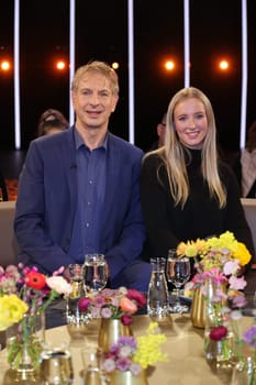Ingolf Lück,Lily Lück,NDR Talkshow from Studio Lokstedt,Hamburg,16.02.2024