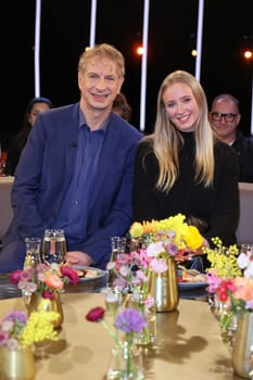 Ingolf Lück,Lily Lück,NDR Talkshow from Studio Lokstedt,Hamburg,16.02.2024