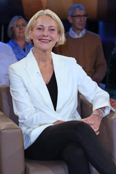 Miriam Meckel,NDR talk show from Studio Lokstedt,Hamburg,16.02.2024