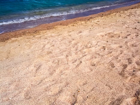 Egyptian beach, the coastline of beaches in Egypt, the resorts of Egypt.