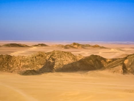Egyptian desert the beginning of the desert sugar in Egypt