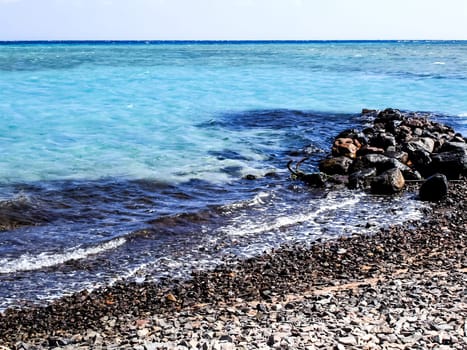 Egyptian beach, the coastline of beaches in Egypt, the resorts of Egypt.