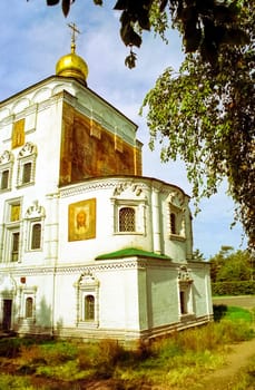 Irkutsk, Russia - July 11, 2010: Historical buildings and monuments in the streets of the city of Irkutsk in Krasnoyarsk Krai, Russia.
