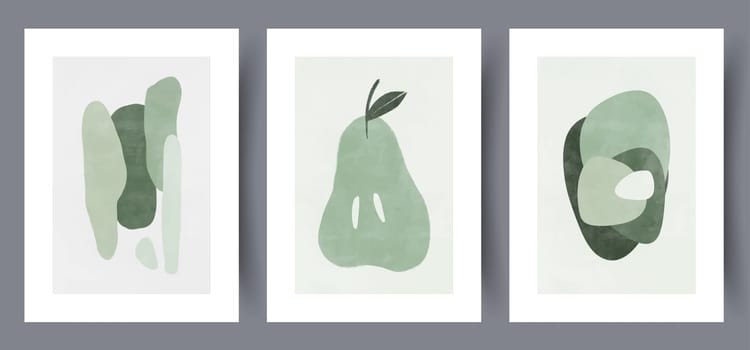 Portrait women elegance body wall art print. Printable minimal abstract women poster. Set, bundle. Wall artwork for interior design. Contemporary decorative background with body.