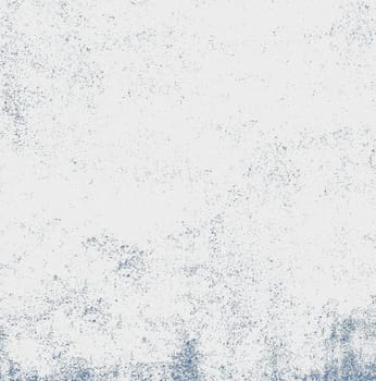 The background rough texture of the wall is white with blue spots on the surface in close-up