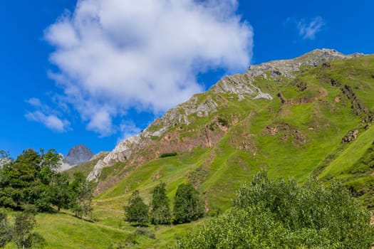 Massif of Las Ubinas between Asturias and Leon. In the Natural Parks of Las Ubinas-La Mesa in Asturias and the Natural Park of Babia y Luna in Leon, Spain